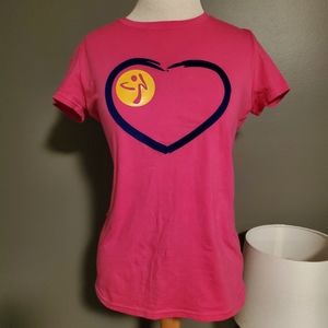 Pink Zumba Tee Shirt